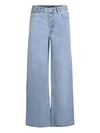 Apc Jeans A.p.c. Woman In Blue