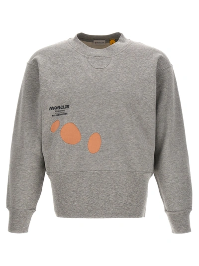 Moncler Genius X Salehe Bembury Sweatshirt In Grey