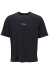 JIL SANDER ACTIVEWEAR RUNNING T-SHIRT IN RECYCLED JERSEY
