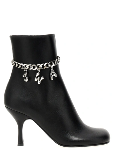 JW ANDERSON W/P BOOTS, ANKLE BOOTS BLACK