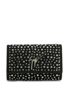 GIUSEPPE ZANOTTI CLEOPATRA CRYSTAL-EMBELLISHED CLUTCH BAG