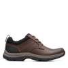 Clarks Men's Collection Walpath Leather Low Top Lace Up Sneaker In Brown