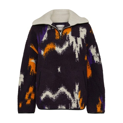 Marant Etoile Marner Sweater In Dark_purple