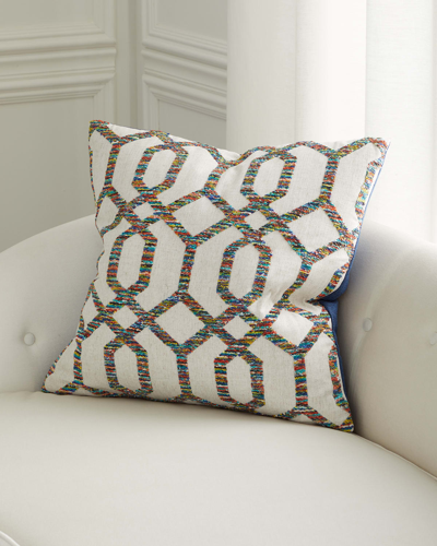 D.v. Kap Home Deviation Throw Pillow In Neutral