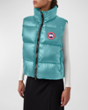 Canada Goose Cypress Packable 750 Fill Power Down Vest In Boulevard Blue