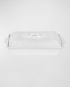 Juliska Berry & Thread Whitewash Lidded Rectangular Baker In White