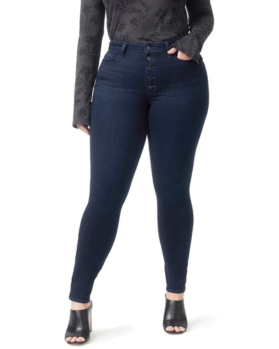 Paige Denim Bombshell Moody High-rise Ankle Ultra Skinny Jean In Blue