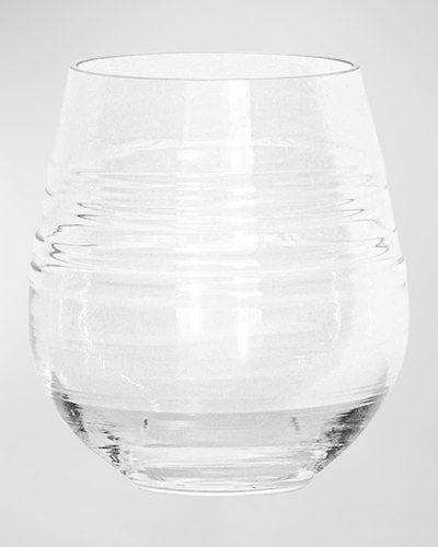 Juliska Bilbao Stemless Wine Glass In Clear