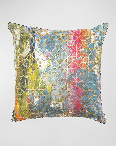 Mackenzie-childs Mosaic Decorative Pillow - 21"