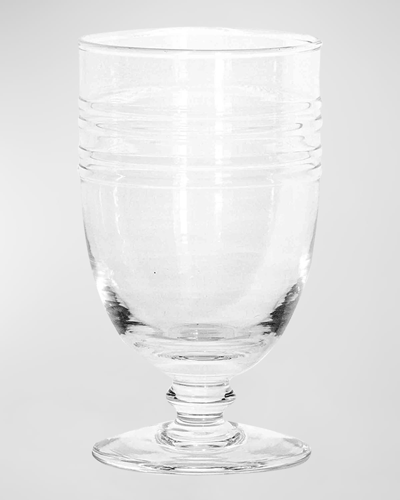 Juliska Bilbao Glass Goblet In Clear