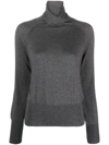 WILD CASHMERE SILK AND CASHMERE BLEND TURTLENECK SWEATER