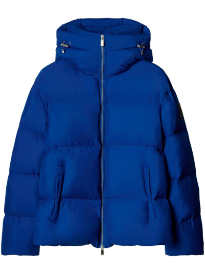 Off-white Zip-fastening Padded Jacket In Blue