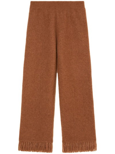 ALANUI CASHMERE AND SILK BLEND TROUSERS