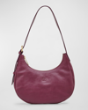 Il Bisonte Women's Belcanto Leather Crescent Bag In Iris