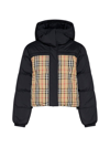 BURBERRY BURBERRY CHECKED DOWN COAT