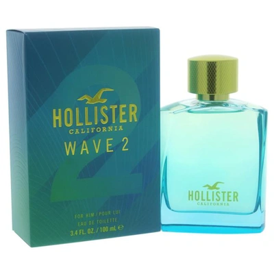 Hollister M-5309 3.4 oz Wave 2 Eau De Toilette Spray For Men