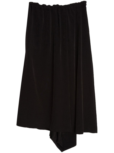 Yohji Yamamoto Y-2way Skirt Trousers In Black