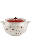Villeroy & Boch Graphic-print Porcelain Terrina In Multicolour