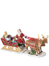 Villeroy & Boch Christmas Decorative Sleigh In Multicolour