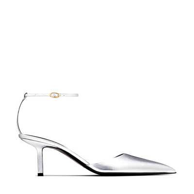 Neous Toliman Slingbacks Heels In Silver