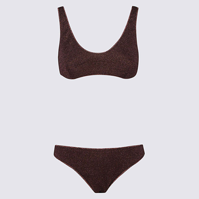 Oseree 'lumière Sporty' Bikini In Marrone