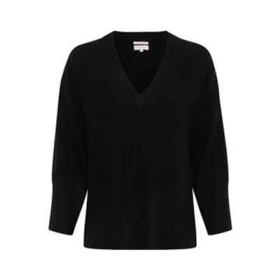 Part Two Hellin Cashmere Pullover In Black