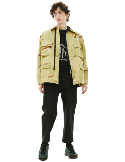 Oamc Re:work Camo Jacket In Yellow