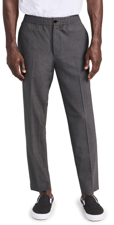Theory Mayer Stretch Wool Pants In Md Chcl