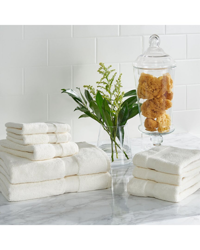 Safavieh Super Plush 8pc Towel Bundle In Ivory