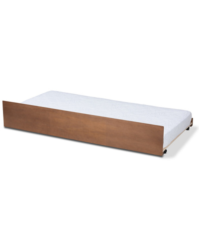 Baxton Studio Toveli Twin Size Trundle Bed