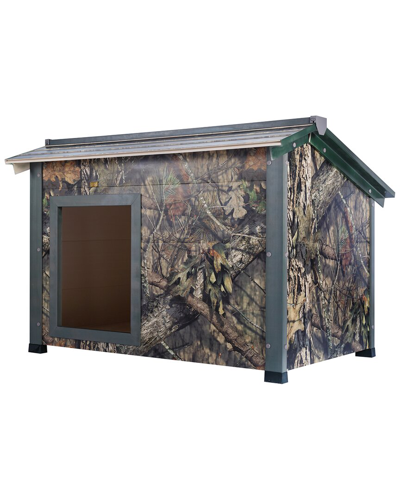 New Age Pet Ecoflex Thermocore Dog House - Mossy Oak In Brown