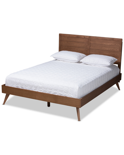 Baxton Studio Artemis Full Size Platform Bed