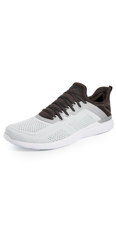 Apl Athletic Propulsion Labs Techloom Tracer Mesh And Neoprene Running Trainers In White