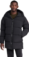 Canada Goose Black 'black Label' Lawrence Puffer Down Jacket In Black - Noir