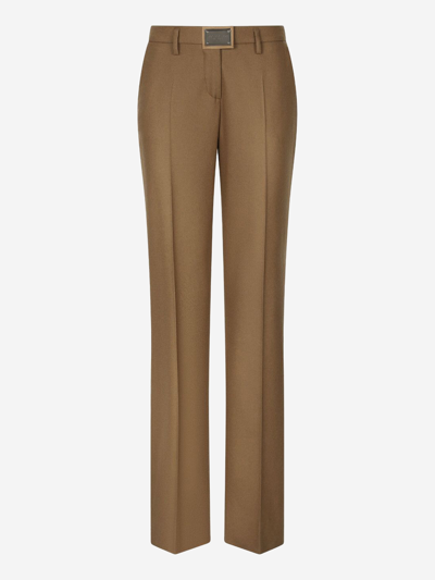 Dolce & Gabbana Pants In Brown