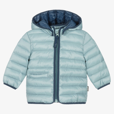 Molo Babies' Blue Water-repellent Puffer Coat