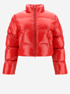 Balenciaga Puffer Jacket In Red