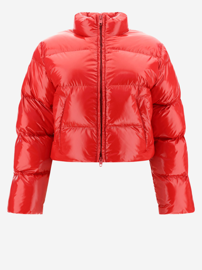 Balenciaga Shrunk Puffer In Red
