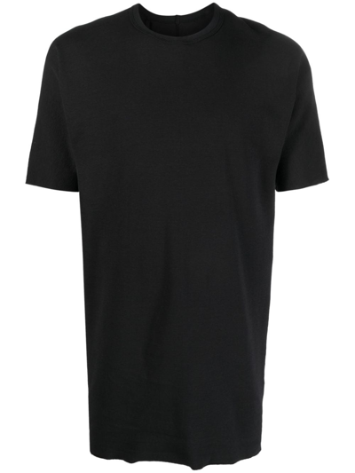 Boris Bidjan Saberi Black Taped Seams T-shirt