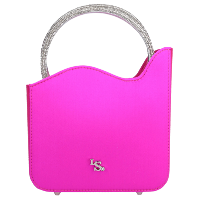 Le Silla Handbag Ivy Mini Bag Satin In Pink