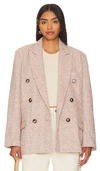 Steve Madden Darcie Blazer In Tan
