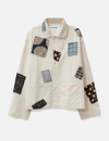 Story Mfg. Short On Time Organic-cotton Jacket In White