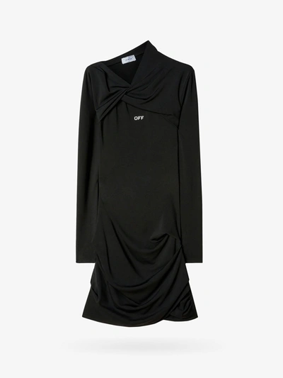 Off-white Dress In Black