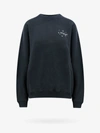 Off-white Bling Stars Arrow Cotton Sweatshirt In Black
