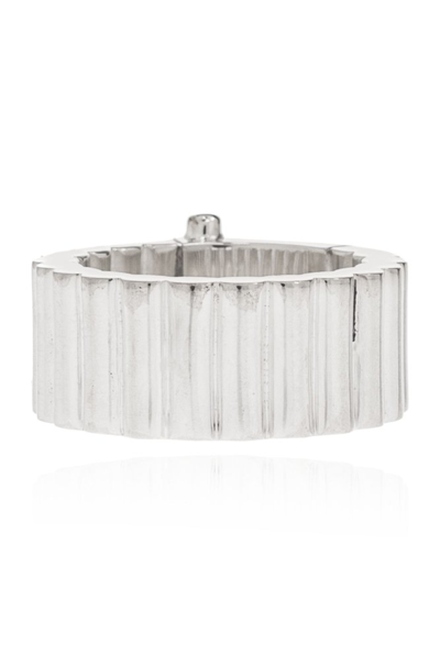 Bottega Veneta Ring In Silver
