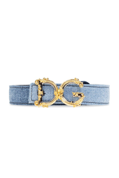 Dolce & Gabbana Logo In Blue