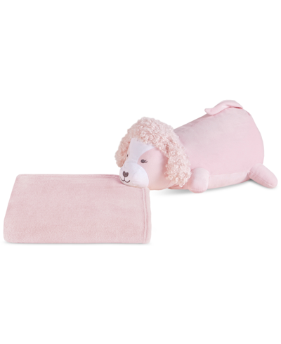 Charter Club Snuggle Squad 2-in-1 Plush And Throw, Created For Macys In Poodle