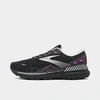 Brooks Adrenaline Gts 22 Womens Lace Up Lifestyle Athletic And Training Shoes In Black/light Blue/purple