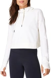 SWEATY BETTY ESCAPE LUXE FLEECE CROP HOODIE