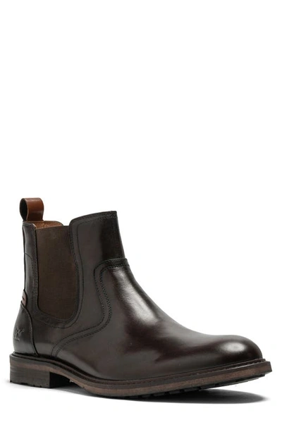 Rodd & Gunn Kingsview Road Chelsea Boot In Nero Wash